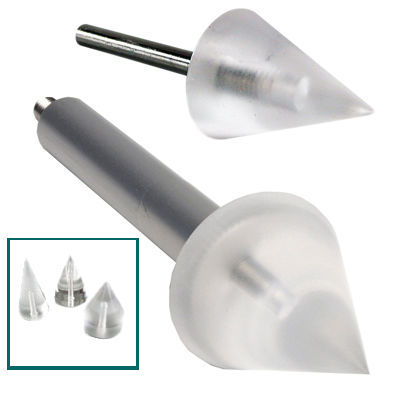 Sonda cónica - 432 series - Mecmesin - de prueba / para análisis de textura / de acero inoxidable