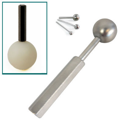 Sonda para análisis de textura - 432 series - Mecmesin - esférica