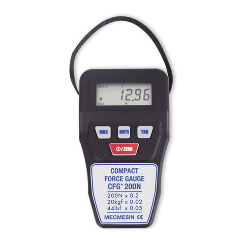 Dinamómetro digital - CFG+ series - Mecmesin - compacto