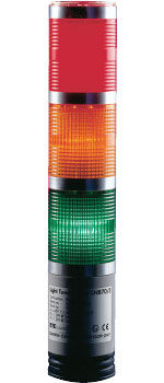 Columna de señalización LED - 20 mA | LN870 - RTK - permanente / de 3 colores / para mástil