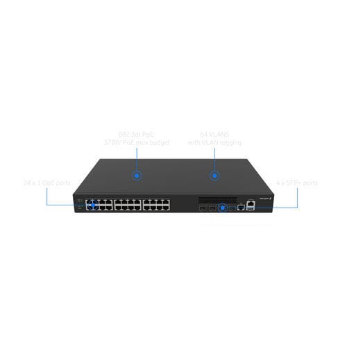 Conmutador Ethernet administrable - SW2400P - Cradlepoint - 30 puertos / LAN / embarcado