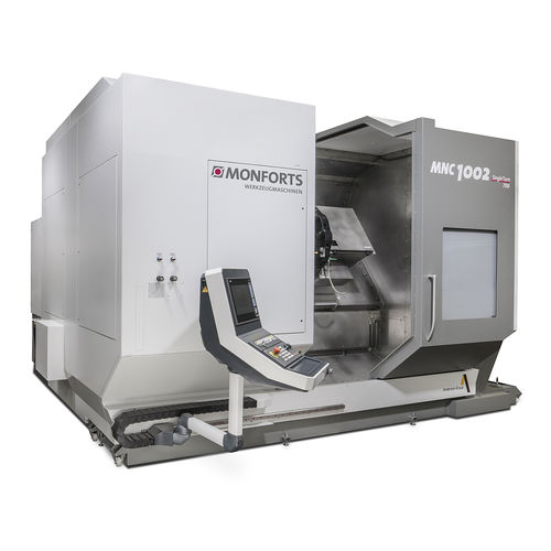 Torno CNC - MNC 1000 - Monforts Werkzeugmaschinen GmbH & Co. KG - horizontal / 2 ejes / 4 ejes
