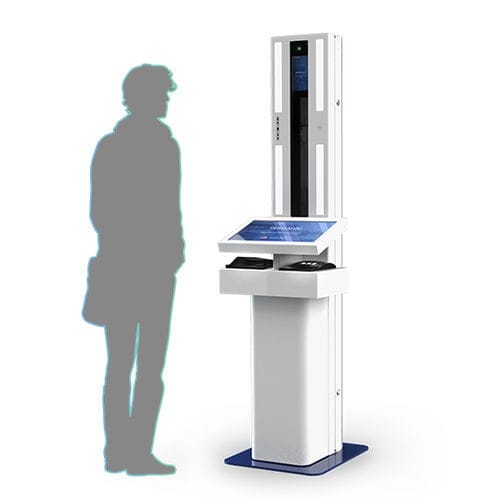 Terminal de kiosco - DERMALOG Identification Systems GmbH - táctil / auto servicio / de control