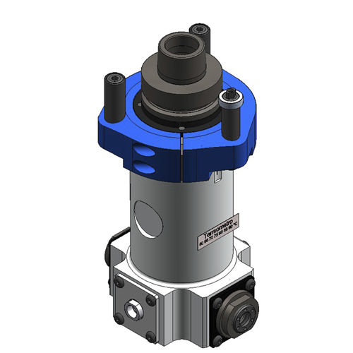 Cabezal angular 90° - H6314H0308 (HSK F63) - HSD - de 2 caras / para unidad de mecanizado / con taladros