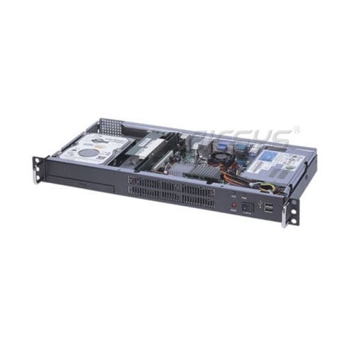 Chasis en bastidor - NDS-102M series - AICSYS Inc - 19" / 1U / reforzado