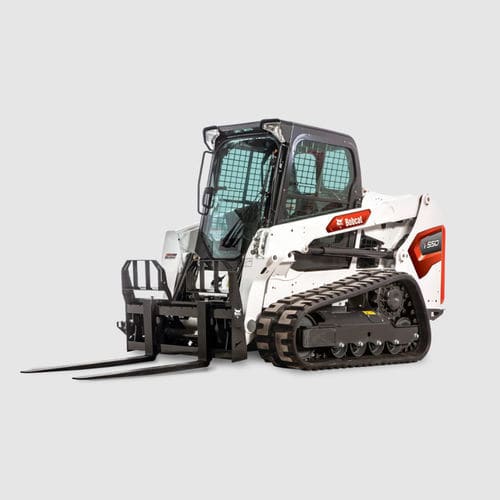 Cargadora con orugas - T550 - BOBCAT - compacta / compacta / para obra