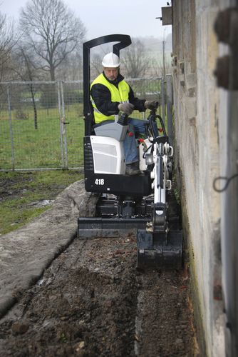 Miniexcavadora - E10 - BOBCAT - con orugas / Tier 4 provisional / para obra de construcción