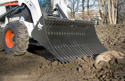 Cuchara de rejilla - BOBCAT - para minicargadora compacta