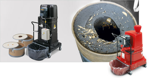 Separador de desechos - Ruwac Industriesauger GmbH - de ciclón / vertical / móvil