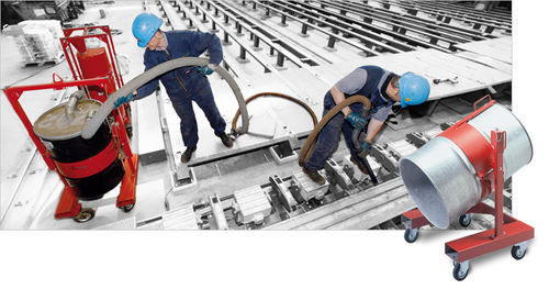 Separador de desechos - Ruwac Industriesauger GmbH - de tambor / móvil / en seco