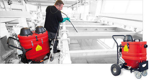 Aspirador industrial - WSP 2000 - Ruwac Industriesauger GmbH - de líquidos / eléctrico / portátil