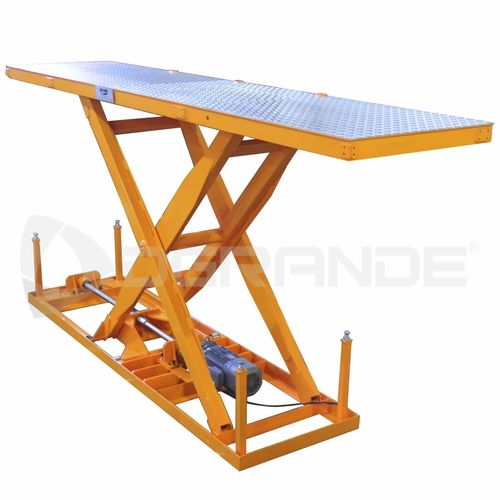 Mesa elevadora de tijera - DGRANDE MACHINES MANUFACTURER - eléctrica / estacionaria
