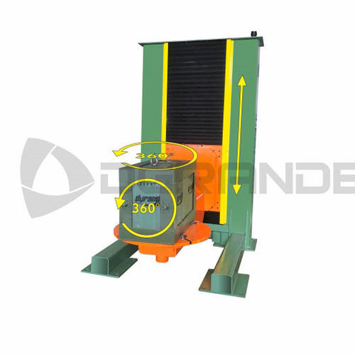 Posicionador de soldadura hidráulico - DGRANDE MACHINES MANUFACTURER - rotativo / 2 ejes / con dispositivo de elevación
