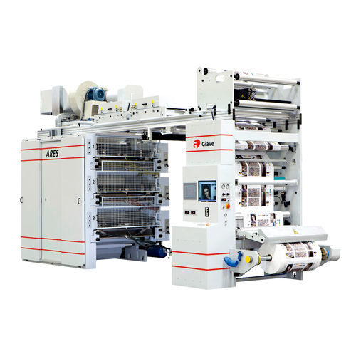 Prensa flexográfica stack - ARES C series - GIAVE S.a - de 8 colores / de 6 colores / de 4 colores