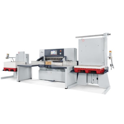 Sistema de corte para papel - 120 - POLAR Cutting Technologies GmbH - con comando numérico / apilador / para aplicaciones industriales