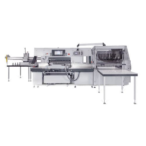 Máquina de corte de cuchilla - LabelSystem SC-21 - POLAR Cutting Technologies GmbH - para papel / de etiquetas / controlada por PLC