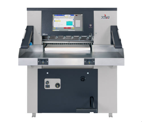 Guillotina hidráulica - D 66 - POLAR Cutting Technologies GmbH - con pantalla digital / programable / de precisión