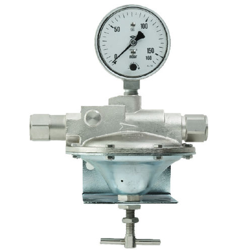 Regulador de presión para gas - FHR series - Hornung GmbH - de diafragma / monoetapa / analógico