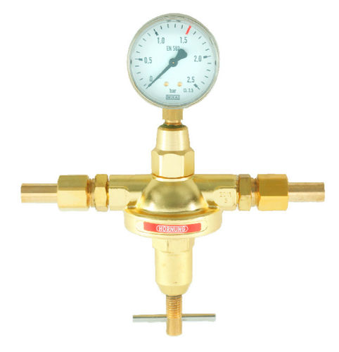 Regulador de presión para propano - PR series - Hornung GmbH - para aire comprimido / para gas / para gas caliente