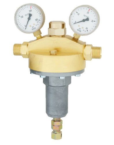 Regulador de presión para propano - ZD 400 - Hornung GmbH - para aire comprimido / para gas / para gas caliente