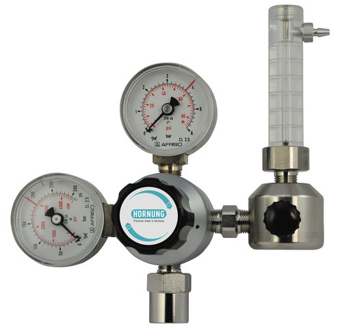 Regulador de presión para gas - HP 108 - Hornung GmbH - de diafragma / monoetapa / analógico