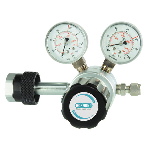 Regulador de presión de gas - HP 120 - Hornung GmbH - de diafragma / monoetapa / analógico
