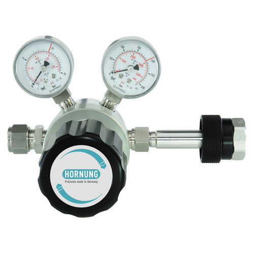 Regulador de presión para gas - HP 150 - Hornung GmbH - de diafragma / con chapaleta / monoetapa