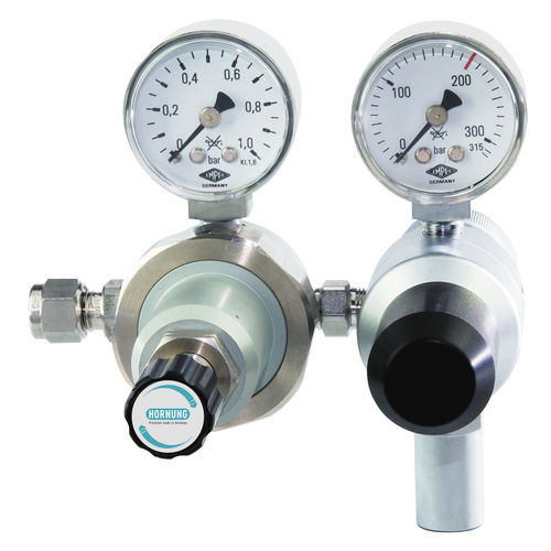 Regulador de presión para gas - HP-FR1 - Hornung GmbH - de membrana / con chapaleta / de 2 etapas