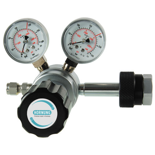Regulador de presión para gas - HD 400 FL - Hornung GmbH - para gas neutro / de pistón / monoetapa