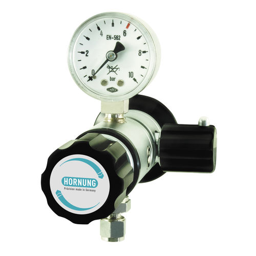 Regulador de presión para gas - HP 402 - Hornung GmbH - de diafragma / de 2 etapas / analógico