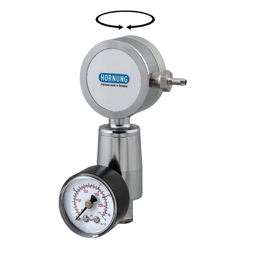 Regulador de presión para gas - ODR1 - Hornung GmbH - de diafragma / de 2 etapas / analógico