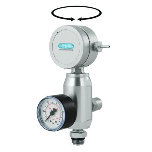 Regulador de presión de gas - ODR 3 - Hornung GmbH - de diafragma / de 2 etapas / analógico