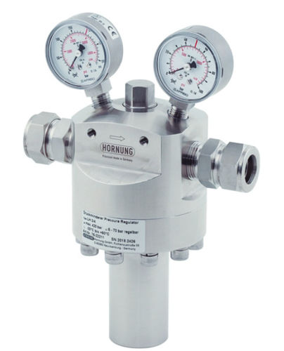 Regulador de presión de gas - LH 1 1/2 - Hornung GmbH - de muelle / monoetapa / analógico
