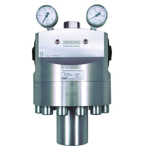 Regulador de presión para gas - L 2 - Hornung GmbH - de muelle / monoetapa / analógico