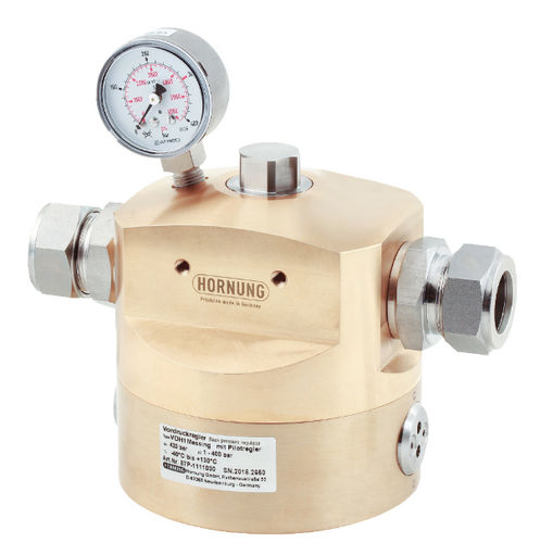 Regulador de presión para gas - VD 3/4 - Hornung GmbH - con cúpula / monoetapa / analógico