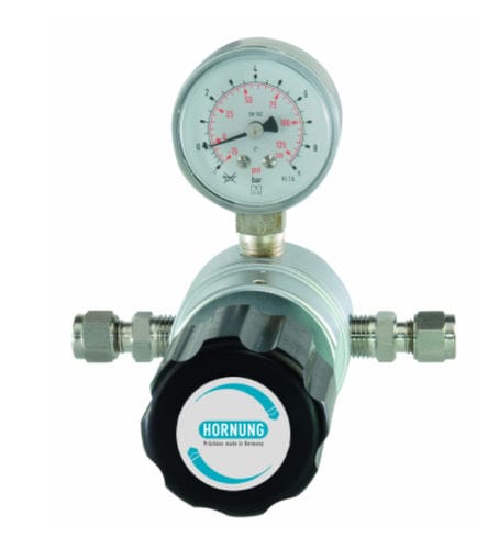 Regulador de presión para gas - HP 304 - Hornung GmbH - para hidrógeno / de diafragma / monoetapa