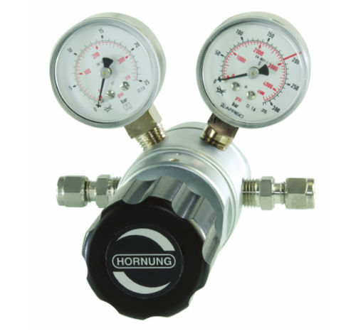 Regulador de presión de gas - HP 301 - Hornung GmbH - de diafragma / de 2 etapas / analógico