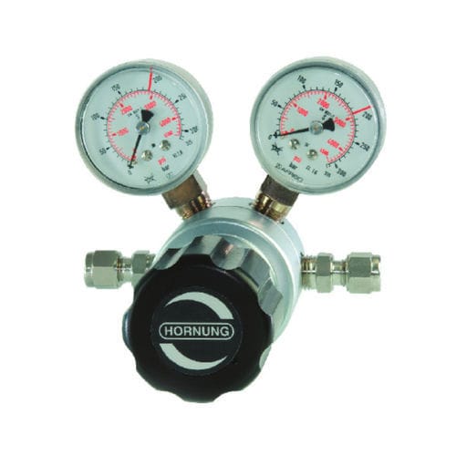 Regulador de presión para gas - HD 250 - Hornung GmbH - de pistón / con chapaleta / monoetapa
