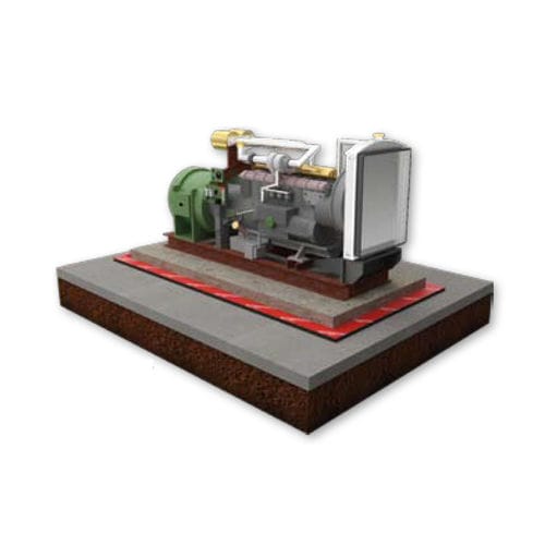 Amortiguador antivibración - 800 series - Isolgomma - para edificio / para máquina herramienta / de caucho