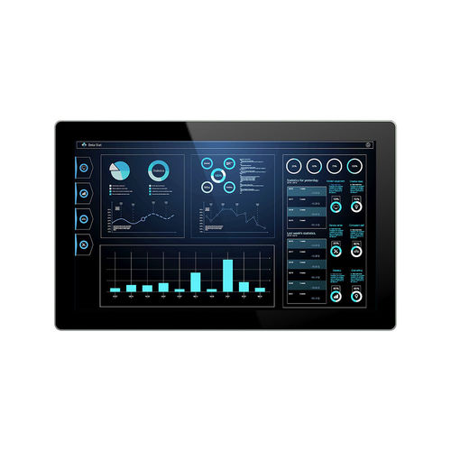 Panel PC con pantalla táctil resistiva - DPC-7185 - Darveen Co., Ltd. - de LCD / pantalla táctil capacitiva PCAP / 18,5"