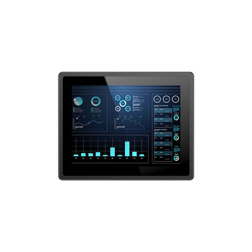 Panel PC de LCD - DPC-9120 - Darveen Co., Ltd. - pantalla táctil capacitiva PCAP / con pantalla táctil resistiva de 5 hilos / 1024 x 768