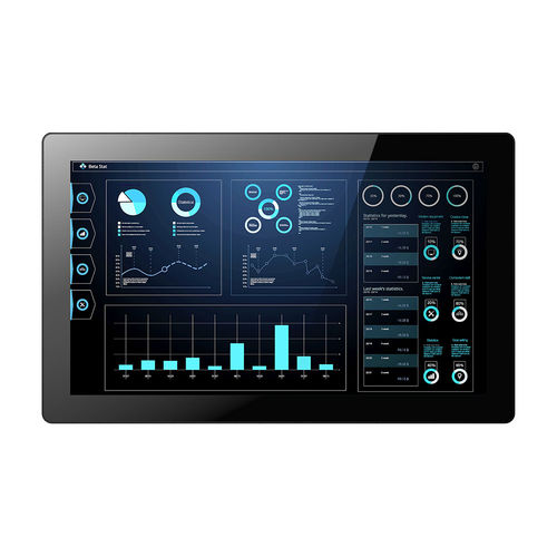 Panel PC de LCD - DPC-9185 - Darveen Co., Ltd. - pantalla táctil capacitiva PCAP / con pantalla táctil resistiva de 5 hilos / 18,5"