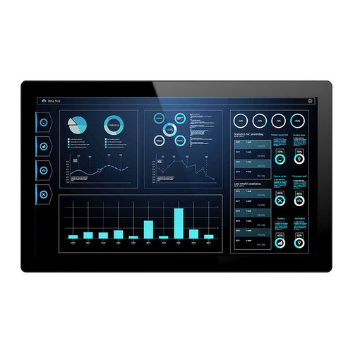 Panel PC de LCD - DPC-9210 - Darveen Co., Ltd. - pantalla táctil capacitiva PCAP / con pantalla táctil resistiva de 5 hilos / 21,5"