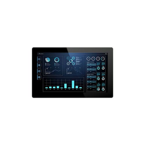 Panel PC de LCD - DPC-8156 - Darveen Co., Ltd. - pantalla táctil capacitiva PCAP / con pantalla táctil resistiva de 5 hilos / 15,6"