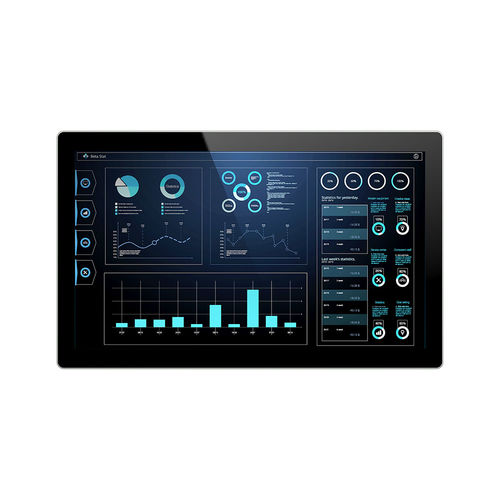 Panel PC de LCD - DPC-8210 - Darveen Co., Ltd. - pantalla táctil capacitiva PCAP / con pantalla táctil resistiva de 5 hilos / 21,5"