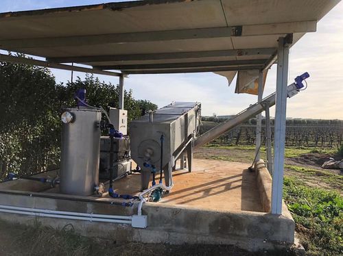 Prensa de tornillo para deshidratación de lodos - Screw Press - Equipwater