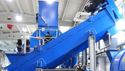 Máquina de limpieza de agua - B+B Anlagenbau - para la industria del reciclaje / de fricción / con gran cadencia de trabajo
