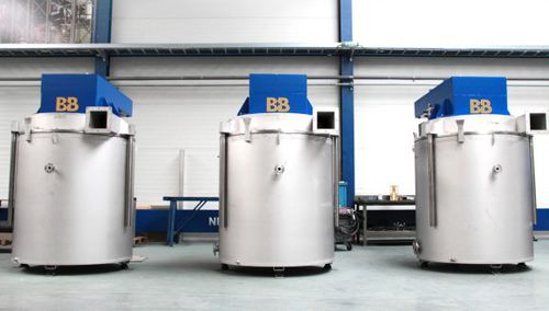 Secador de tambor - B+B Anlagenbau - batch / de limpieza / compacto