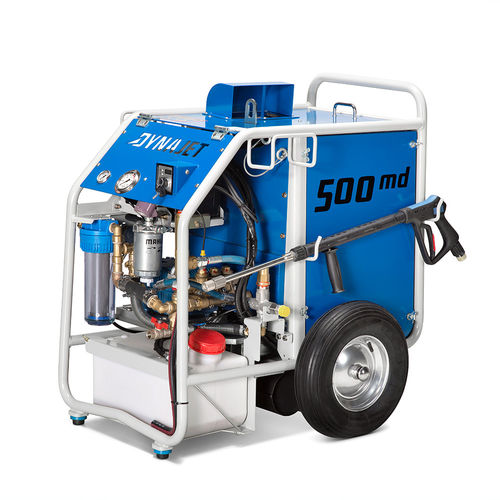 Limpiador de alta presión de agua fría - 500md basic - DYNAJET GmbH - con motor diésel / móvil