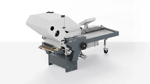 Dobladora de papel tríptico - DFW560 - MBO-folder - de plegado doble / A4 / automática